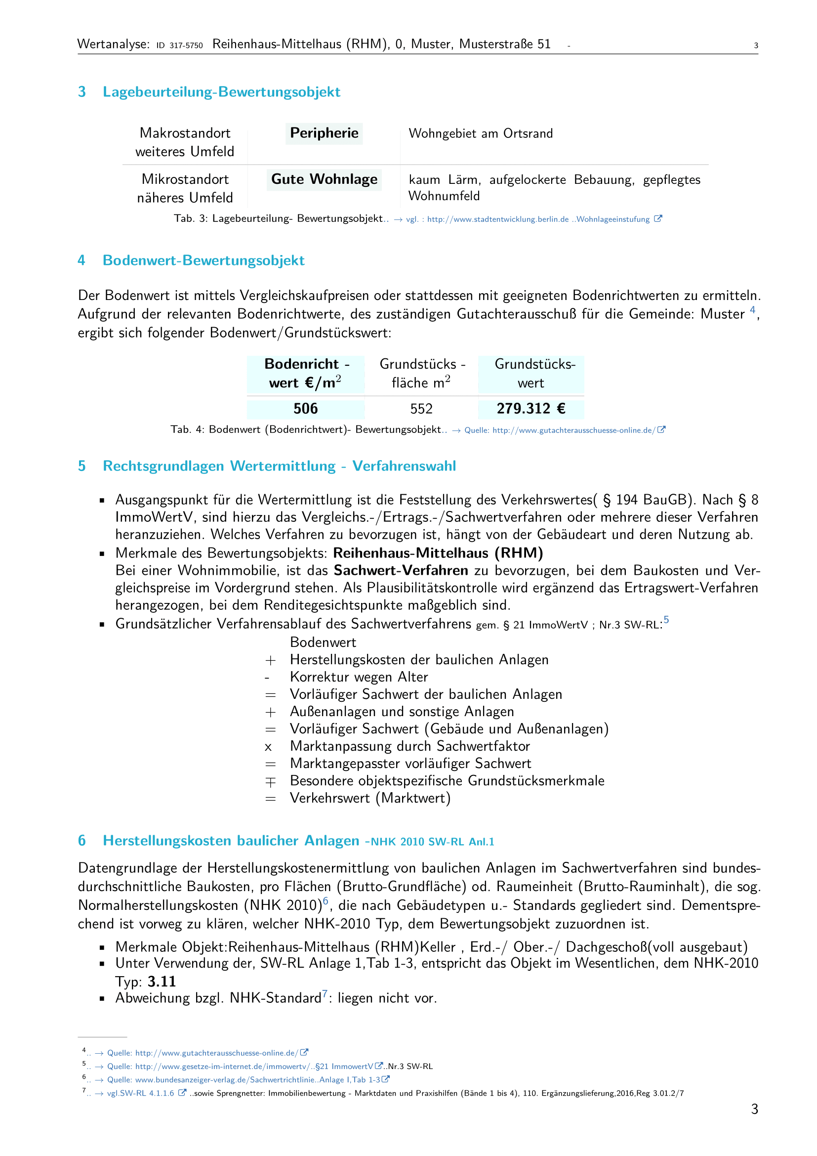 Immobilien-Wertanalyse